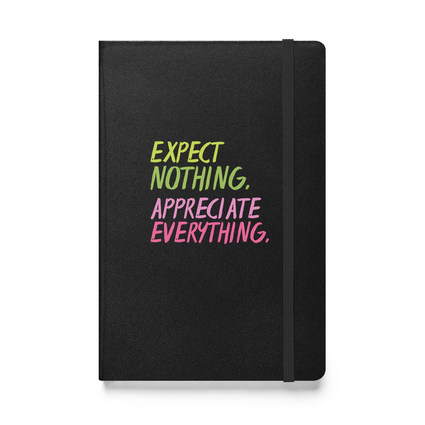 Hardcover bound notebook