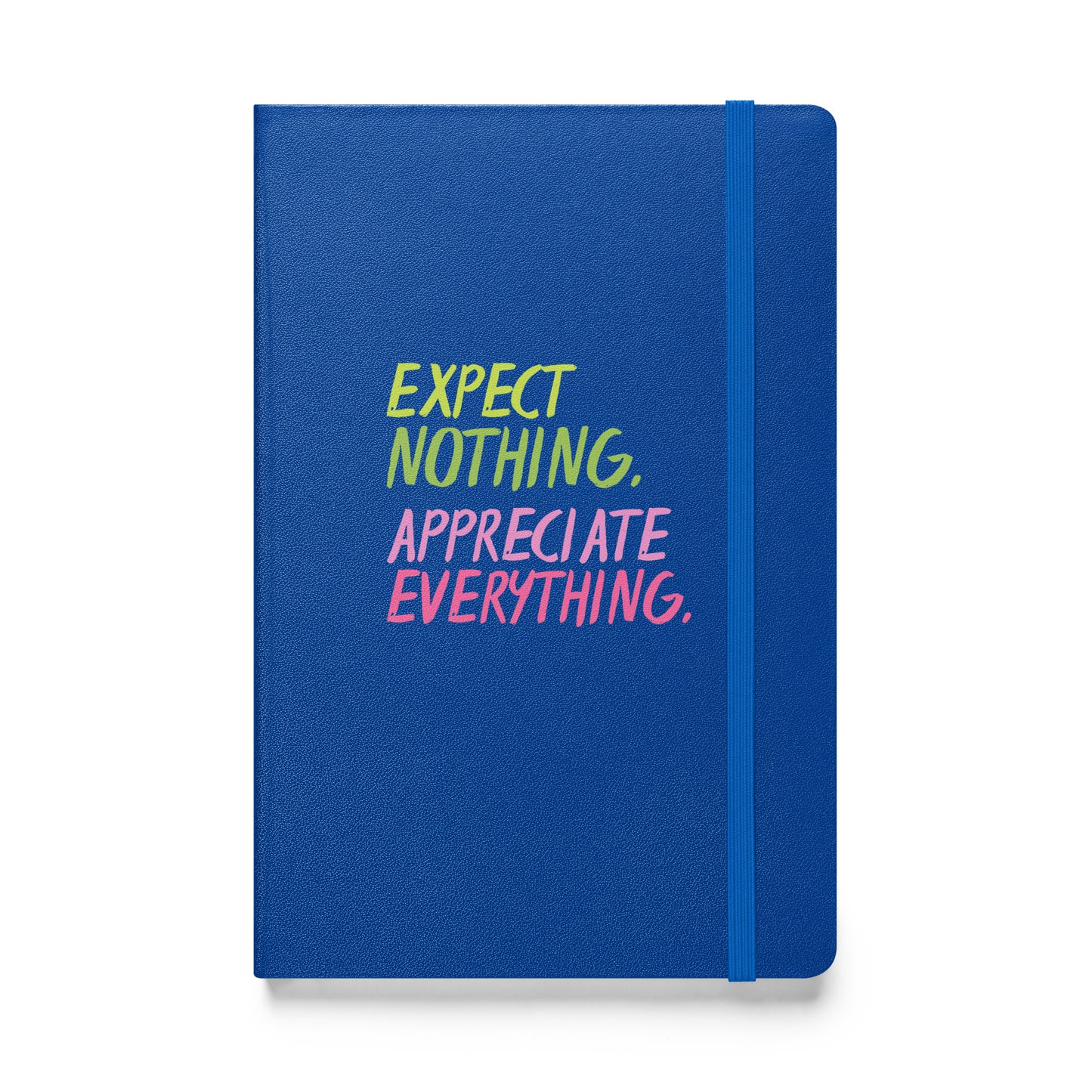 Hardcover bound notebook