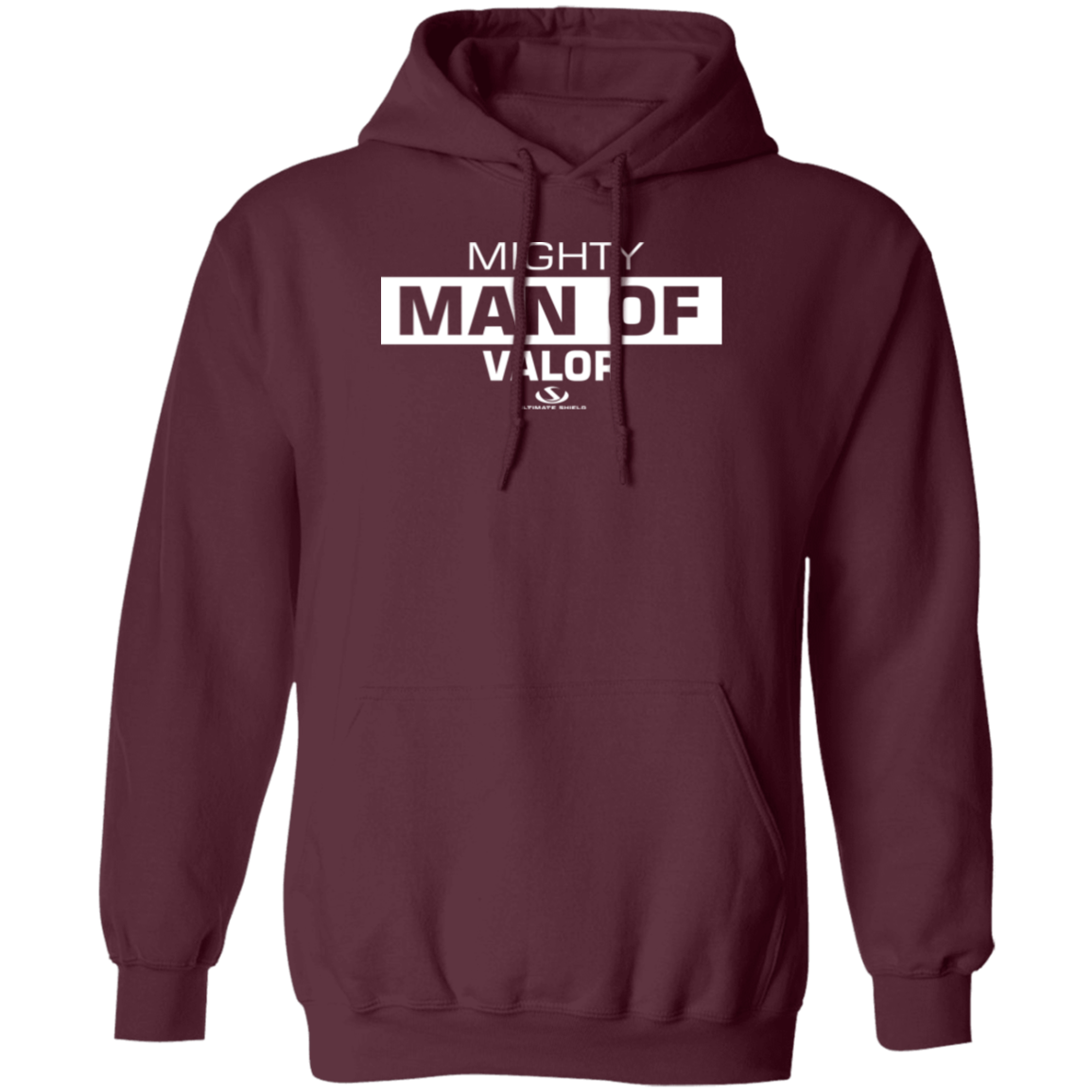 MIGHTY MAN OF VALOR Pullover Hoodie