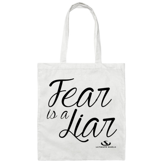 FEAR IS A LIAR Canvas Tote Bag