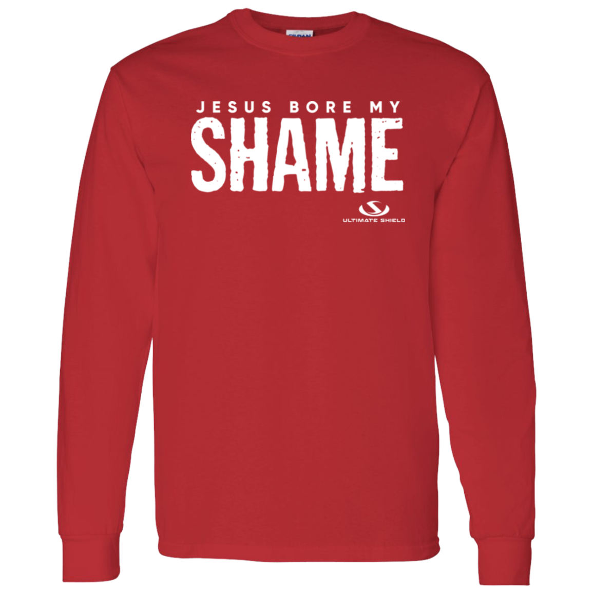 JESUS BORE MY SHAME LS T-Shirt 5.3 oz.