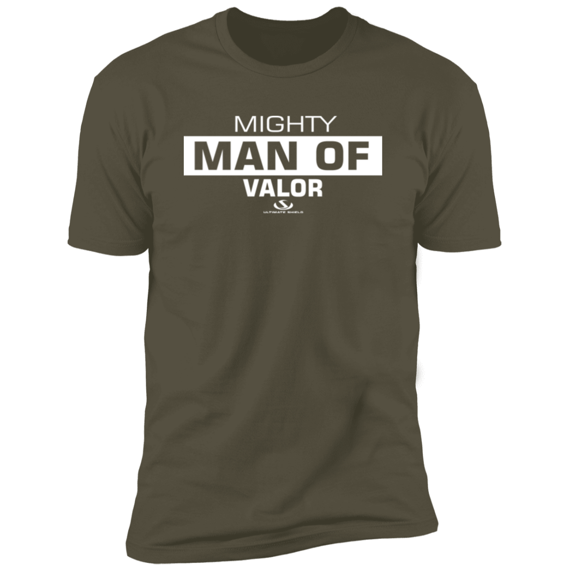 MIGHTY MAN OF VALOR  Premium Short Sleeve T-Shirt