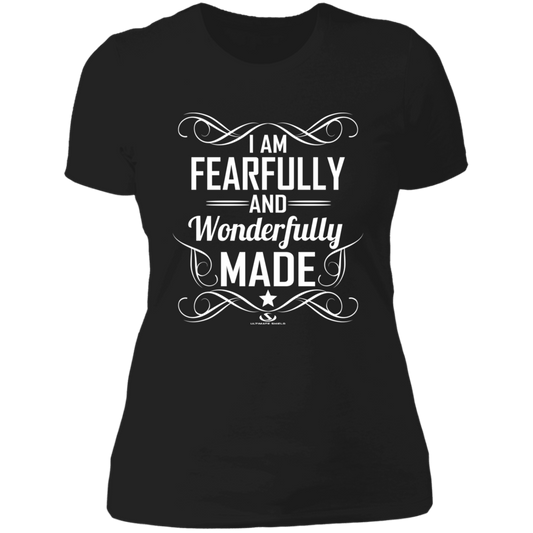 I AM FEARFULLY AND WONDERFULLY MADE Ladies' Boyfriend T-Shirt