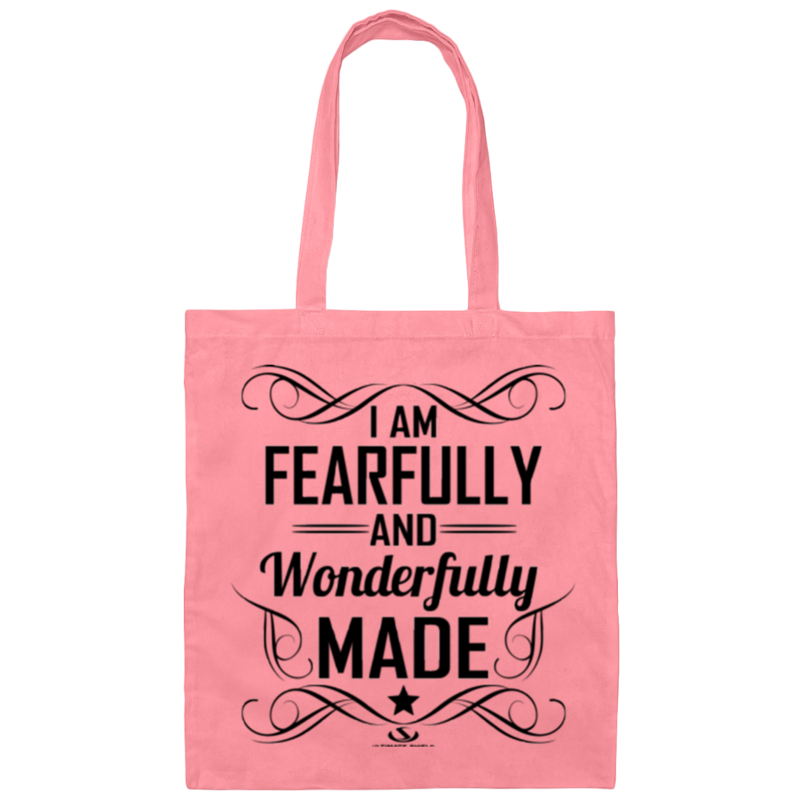 I AM FEARFULLY AND WONDERFULLY MADE  Canvas Tote Bag