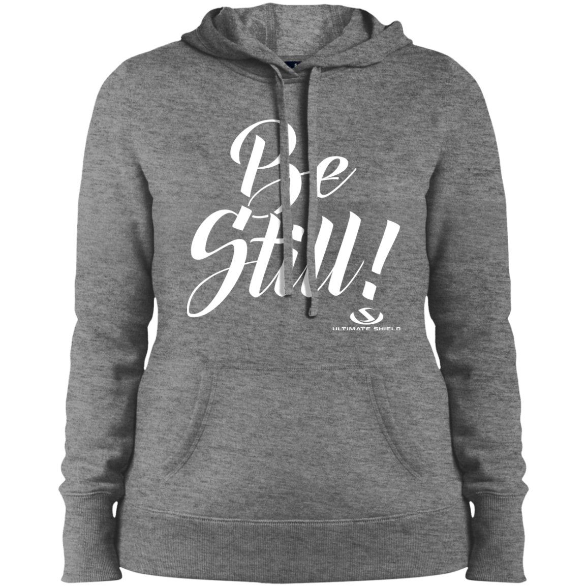 BE STILL  Ladies' Pullover Hooded Sweatshirt