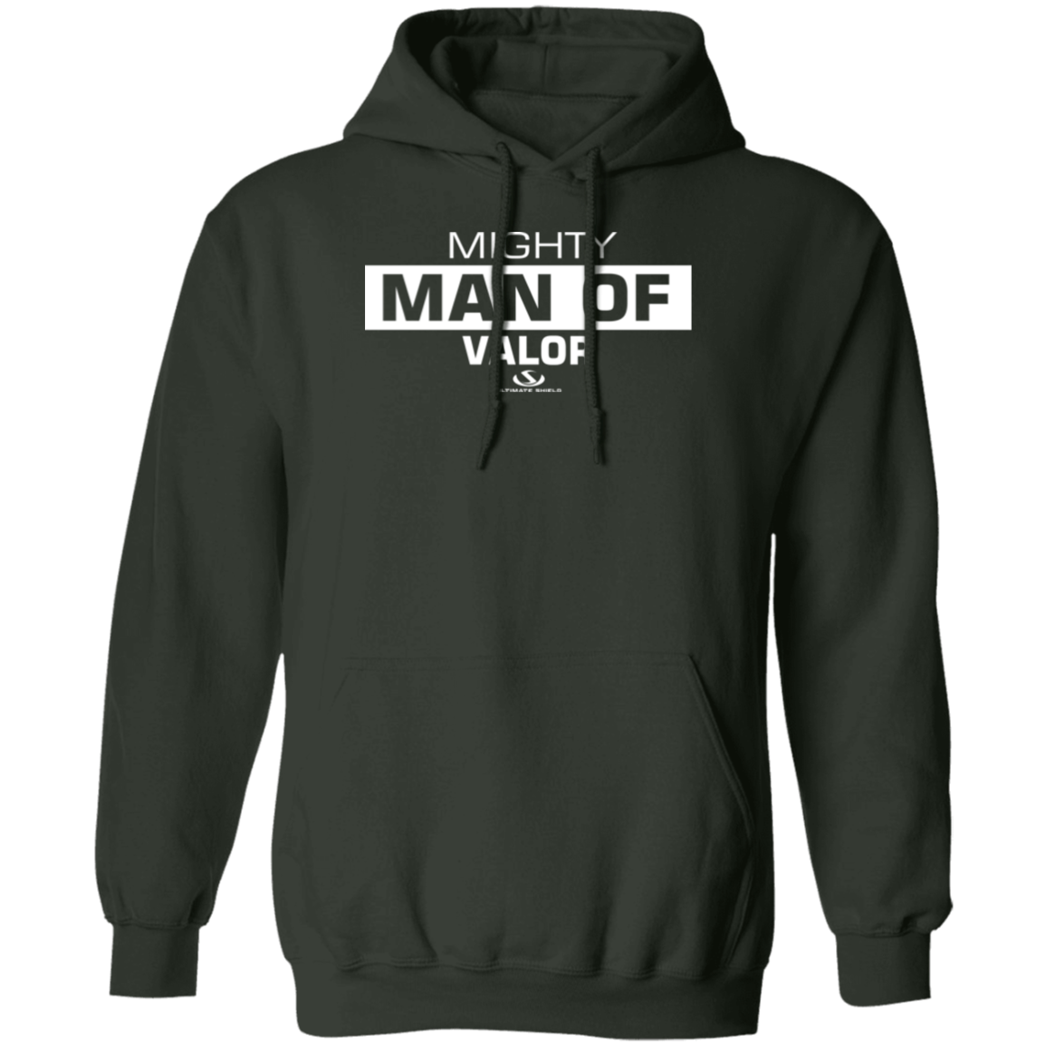 MIGHTY MAN OF VALOR Pullover Hoodie