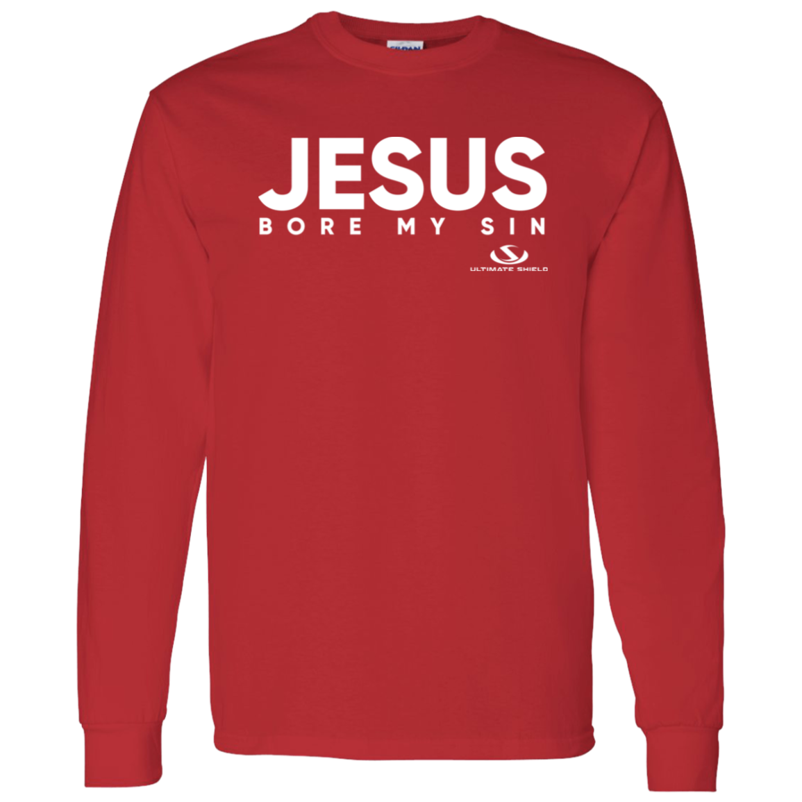 JESUS BORE MY SIN  LS T-Shirt 5.3 oz.