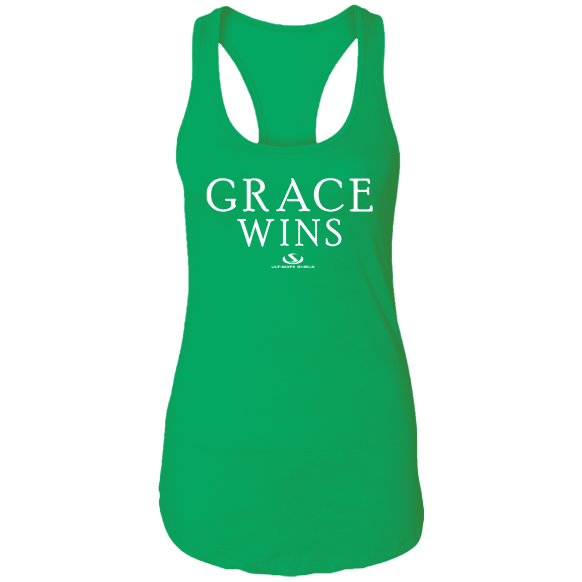 GRACE WINS  Ladies Ideal Racerback Tank