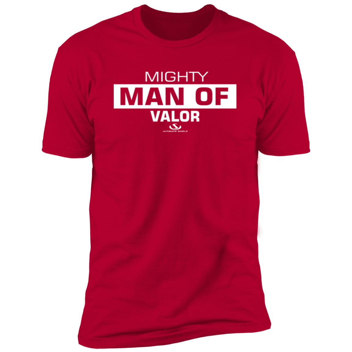 MIGHTY MAN OF VALOR  Premium Short Sleeve T-Shirt