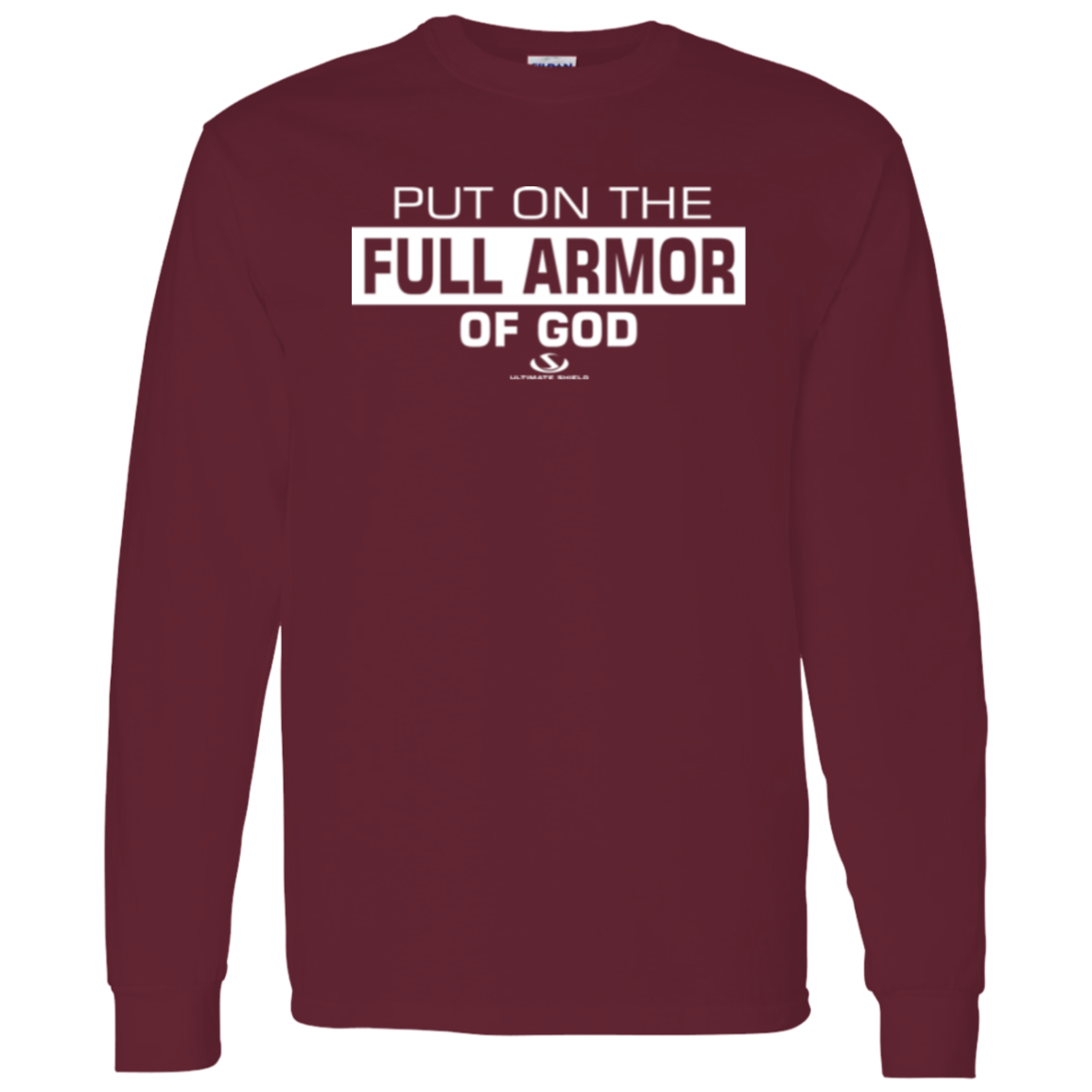 PUT ON THE FULL ARMOR OF GOD  LS T-Shirt 5.3 oz.