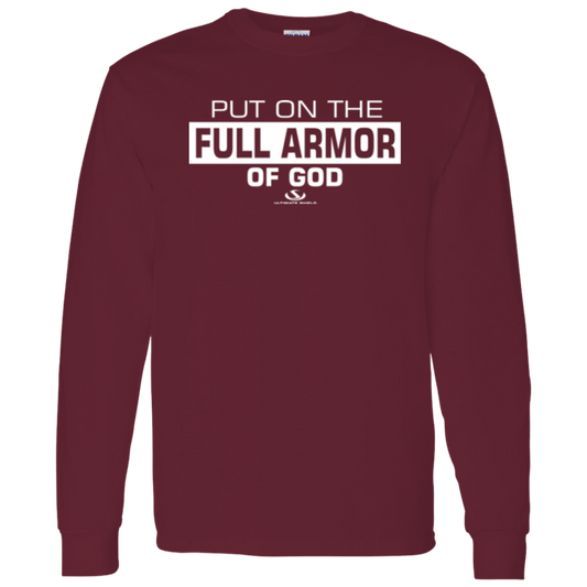 PUT ON THE FULL ARMOR OF GOD  LS T-Shirt 5.3 oz.