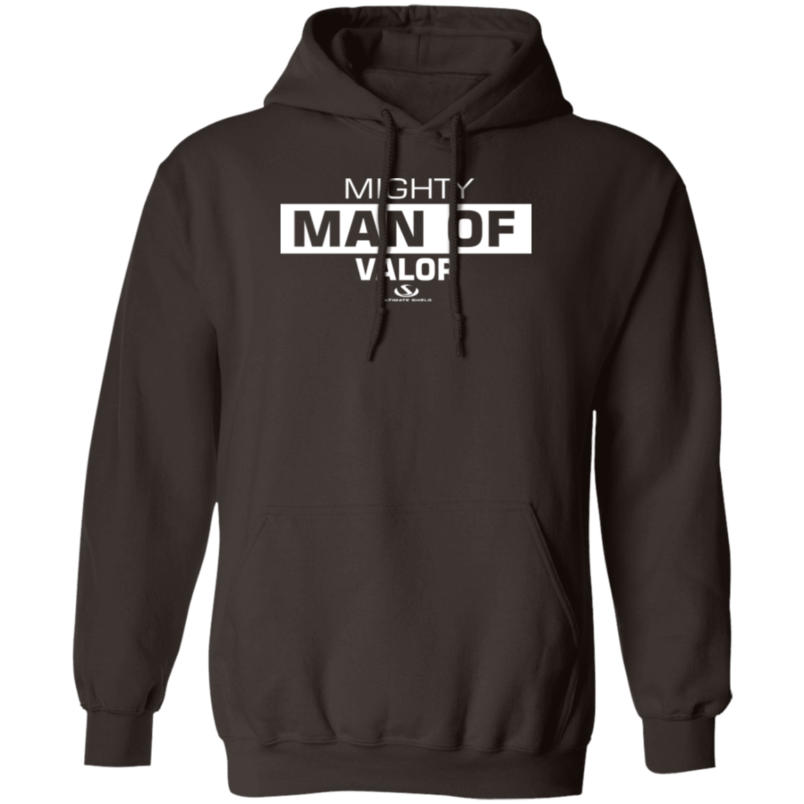 MIGHTY MAN OF VALOR Pullover Hoodie