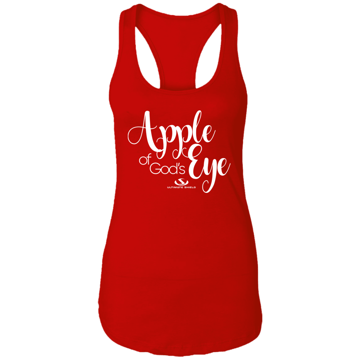 APPLE OF GOD'S EYE  Ladies Ideal Racerback Tank