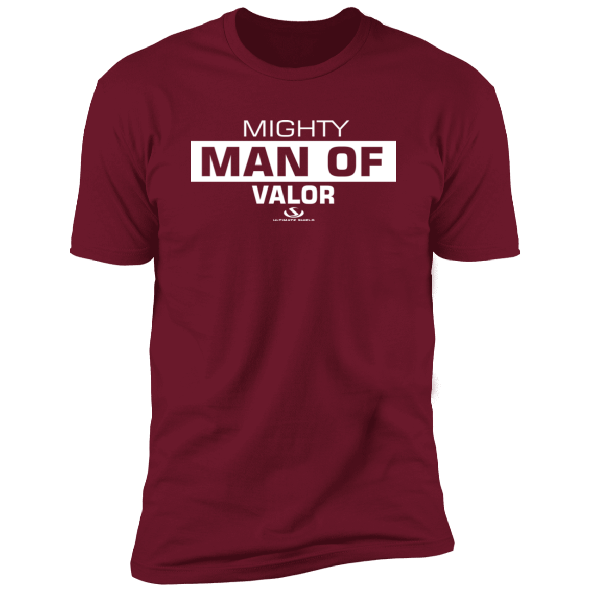 MIGHTY MAN OF VALOR  Premium Short Sleeve T-Shirt