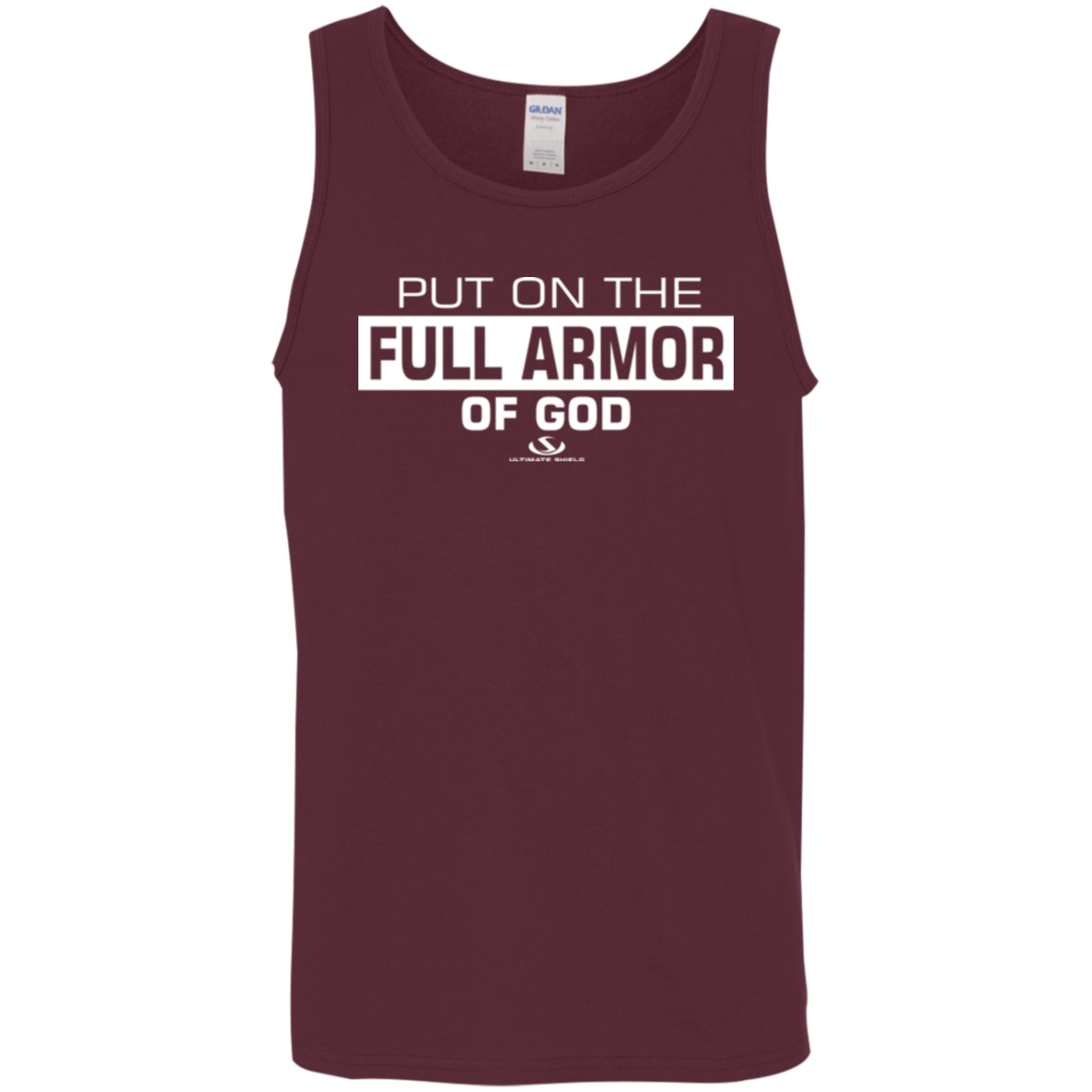 PUT ON THE FULL ARMOR OF GOD  Cotton Tank Top 5.3 oz.