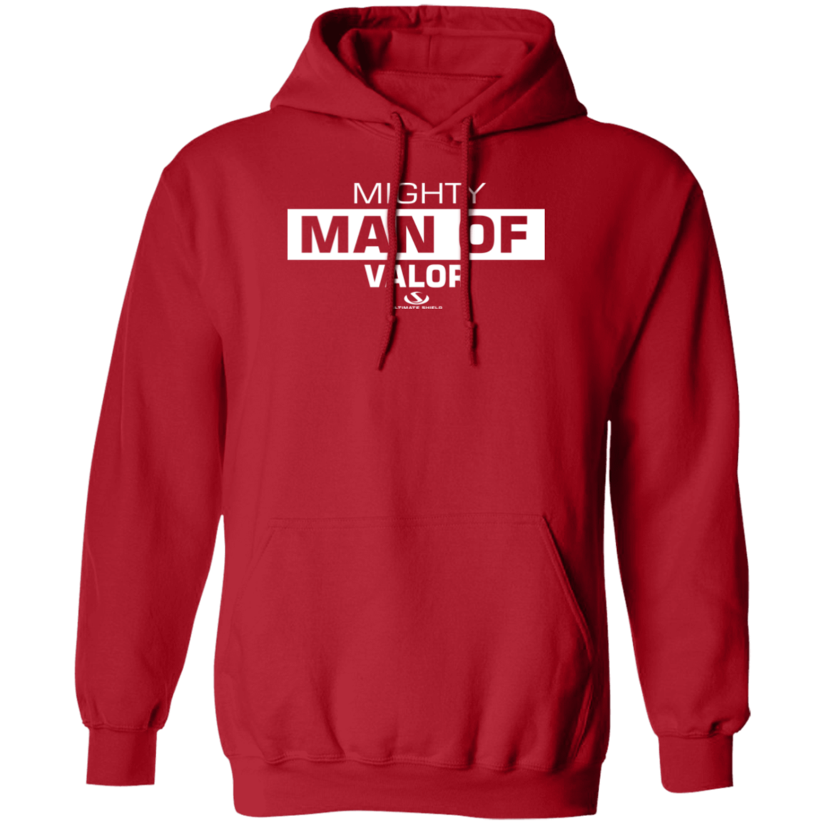 MIGHTY MAN OF VALOR Pullover Hoodie