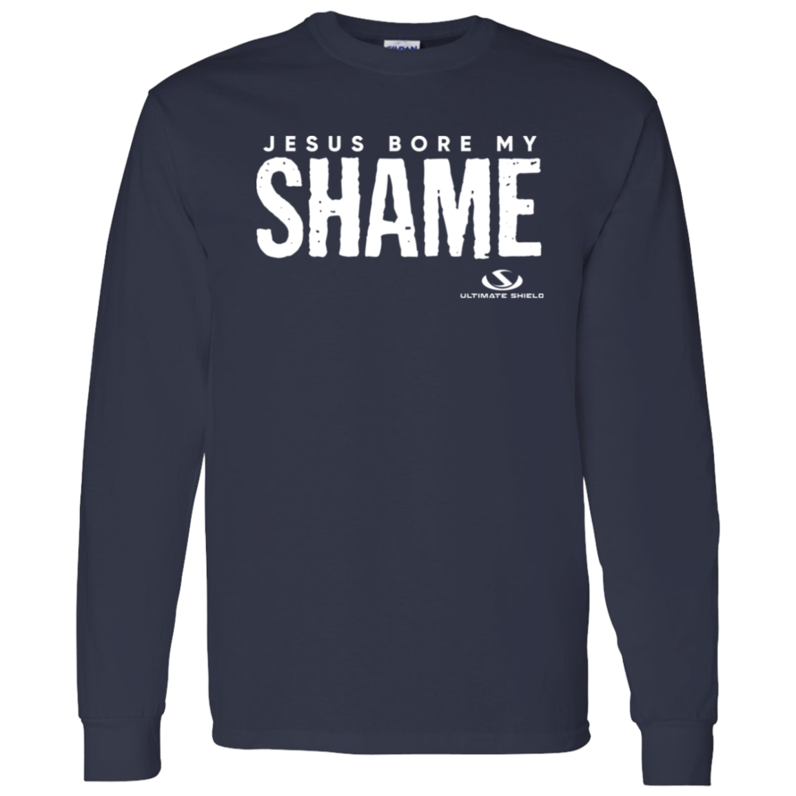 JESUS BORE MY SHAME LS T-Shirt 5.3 oz.