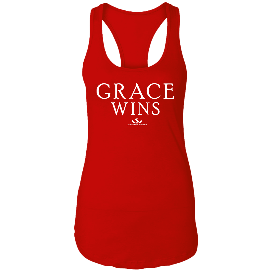 GRACE WINS  Ladies Ideal Racerback Tank