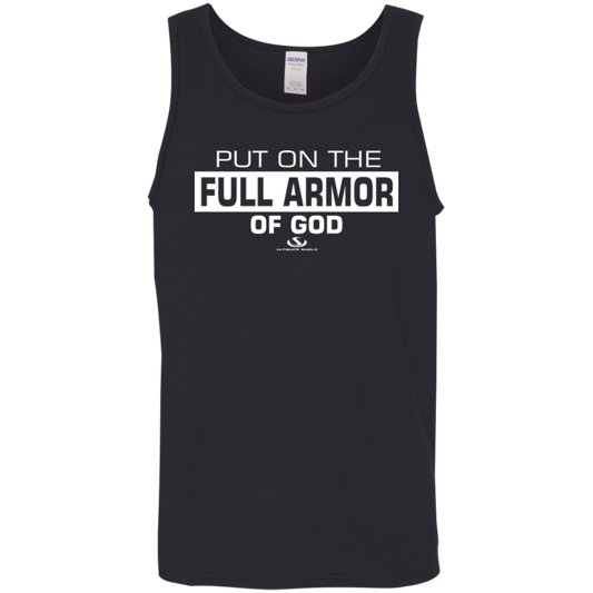 PUT ON THE FULL ARMOR OF GOD  Cotton Tank Top 5.3 oz.