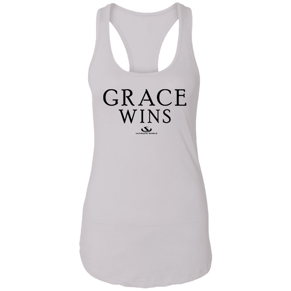 GRACE WINS  Ladies Ideal Racerback Tank