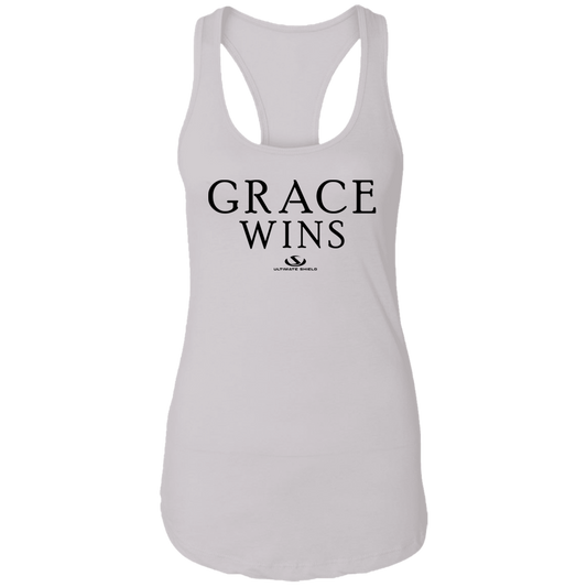 GRACE WINS  Ladies Ideal Racerback Tank