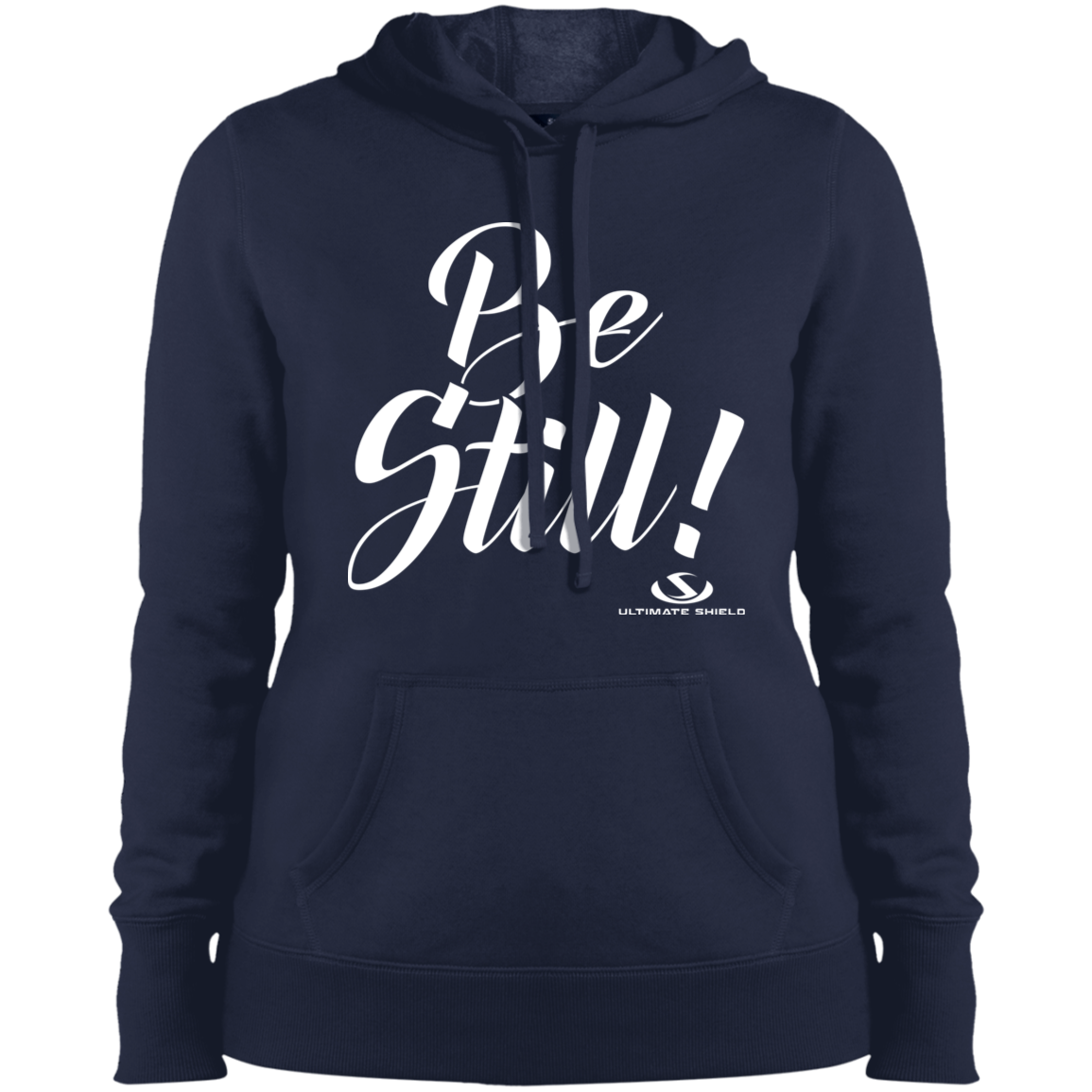 BE STILL  Ladies' Pullover Hooded Sweatshirt