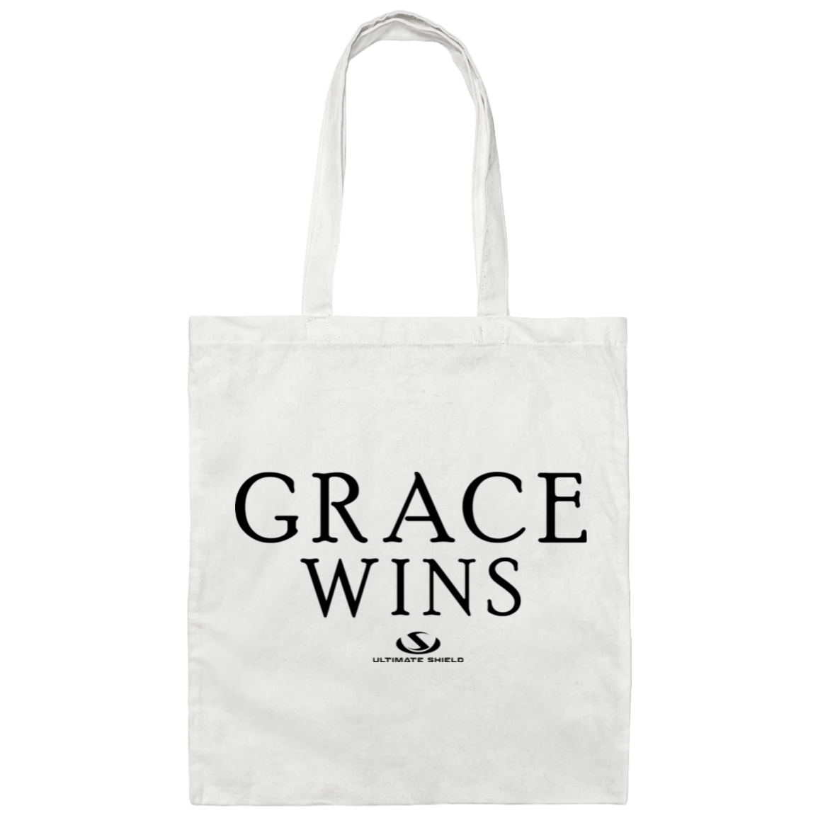 GRACE WINS Canvas Tote Bag