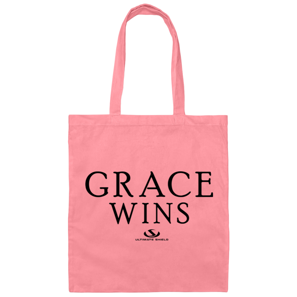 GRACE WINS Canvas Tote Bag