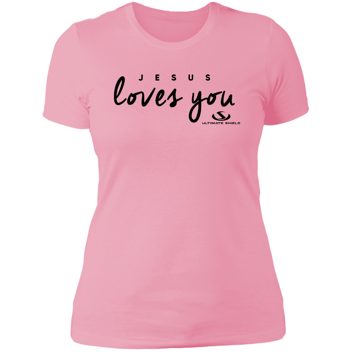 JESUS LOVES YOU Ladies' Boyfriend T-Shirt