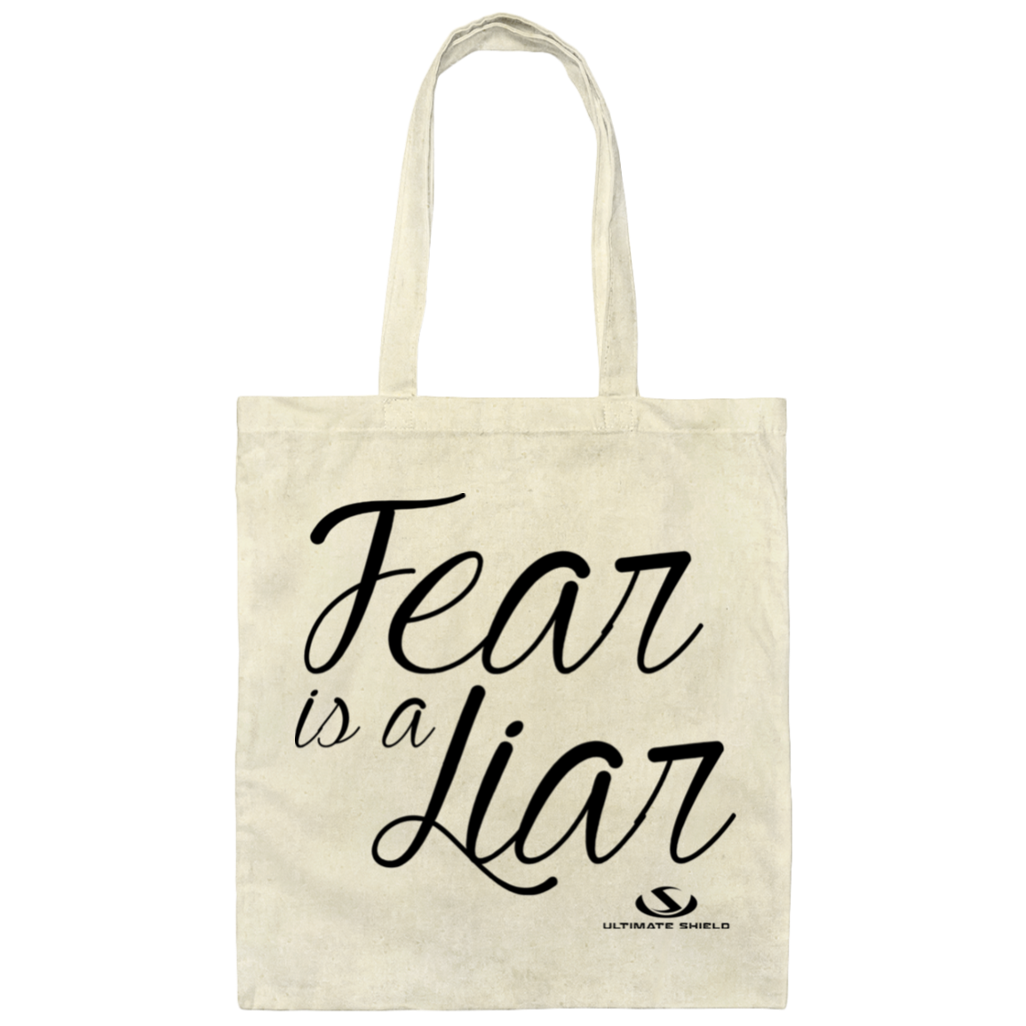 FEAR IS A LIAR Canvas Tote Bag