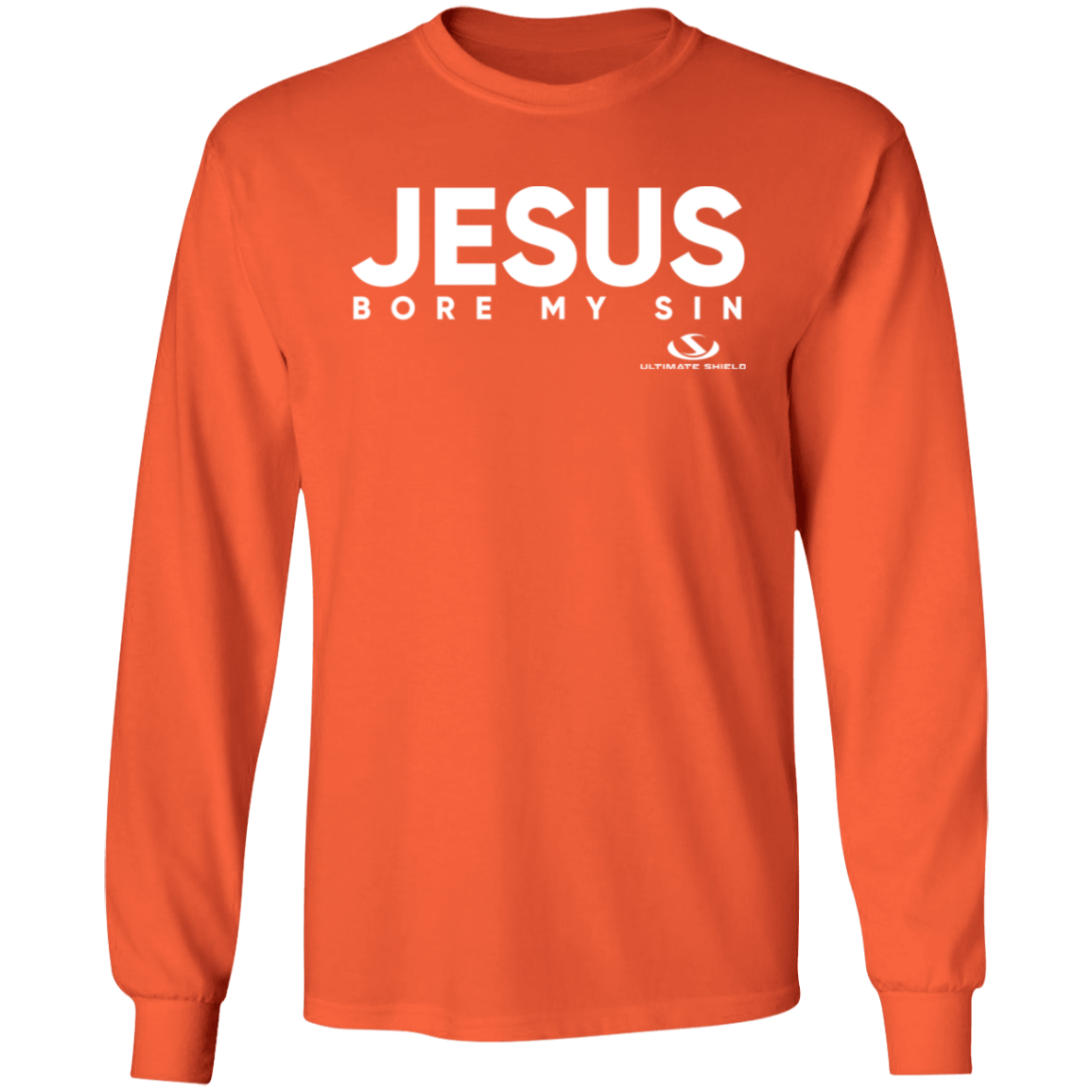 JESUS BORE MY SIN  LS T-Shirt 5.3 oz.