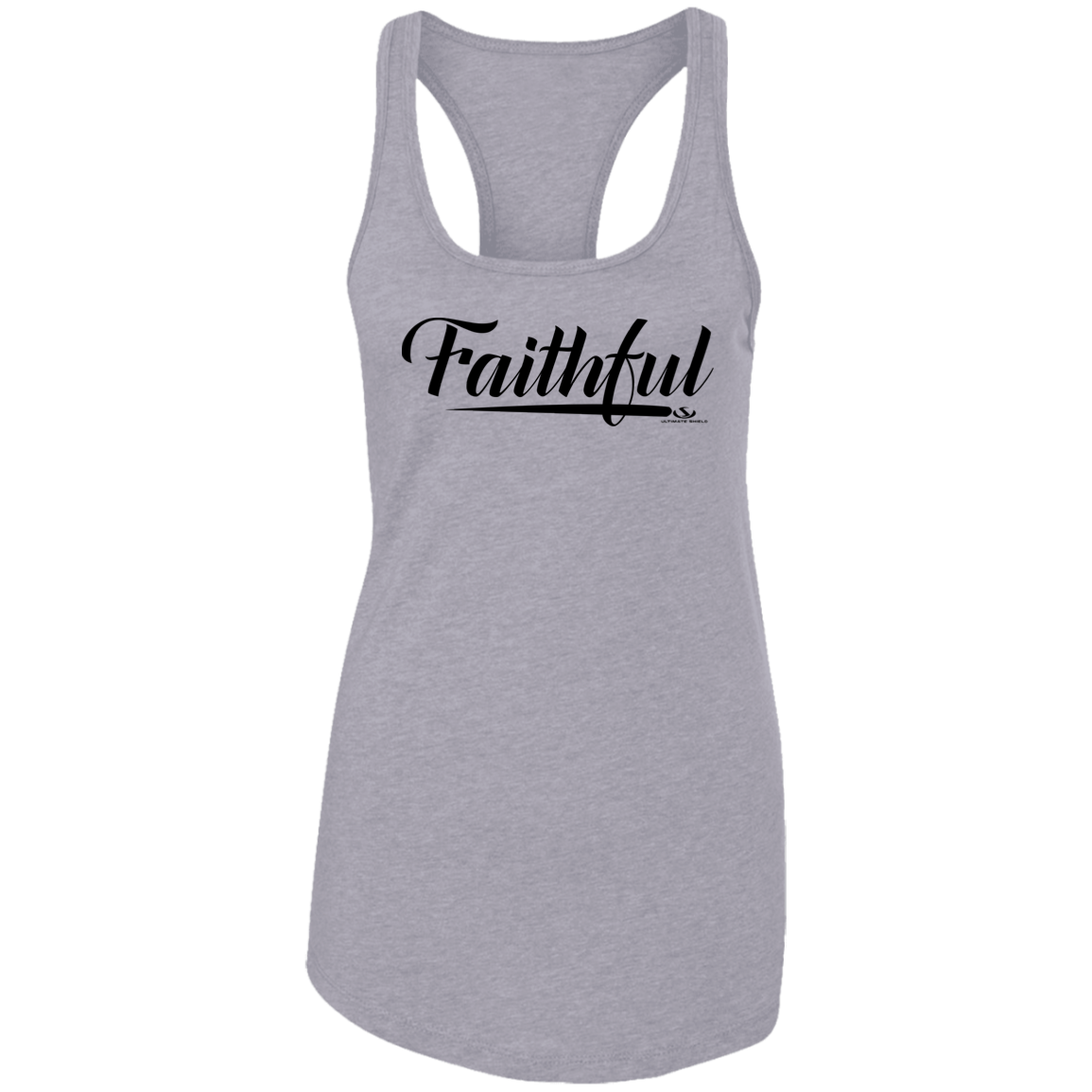 FAITHFUL  Ladies Ideal Racerback Tank