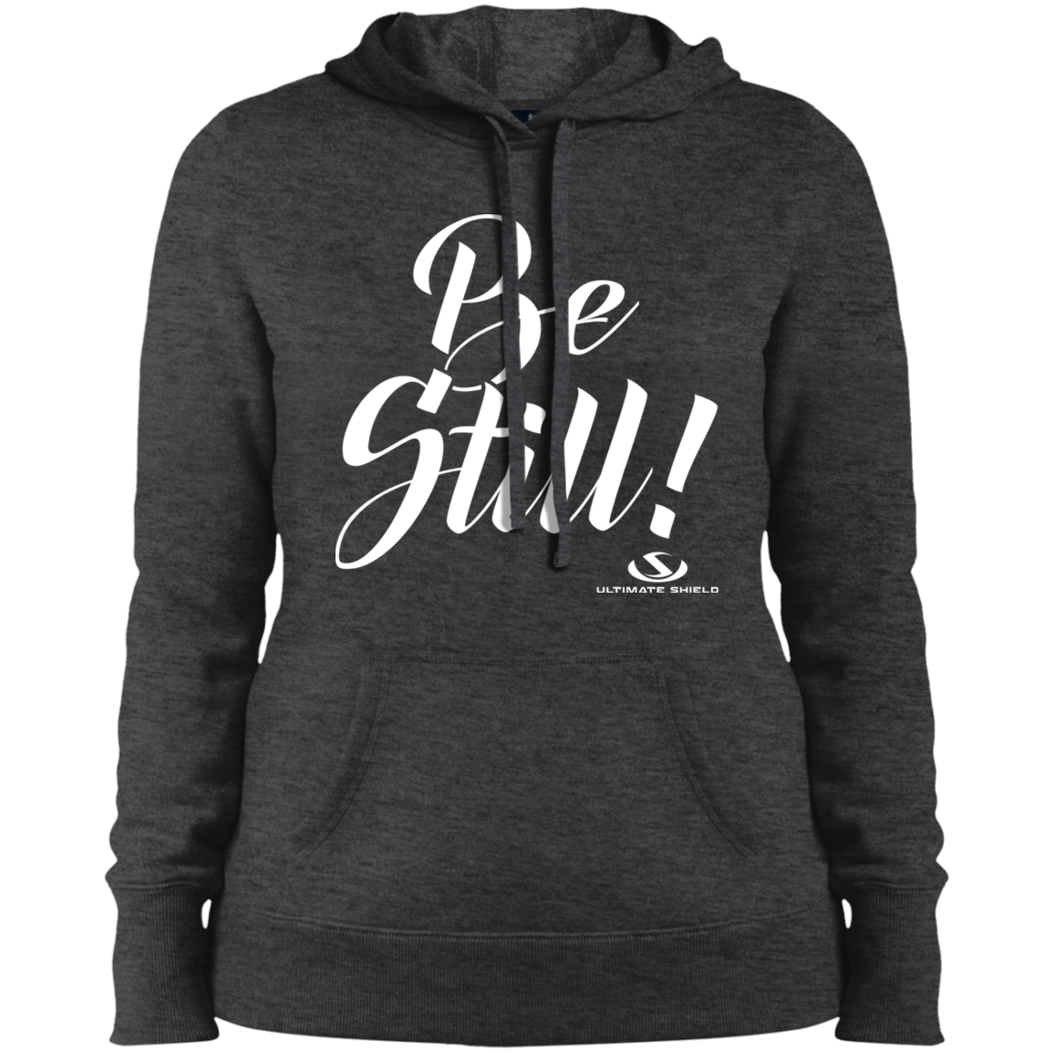 BE STILL  Ladies' Pullover Hooded Sweatshirt