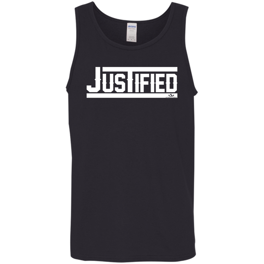 JUSTIFIED Cotton Tank Top 5.3 oz.