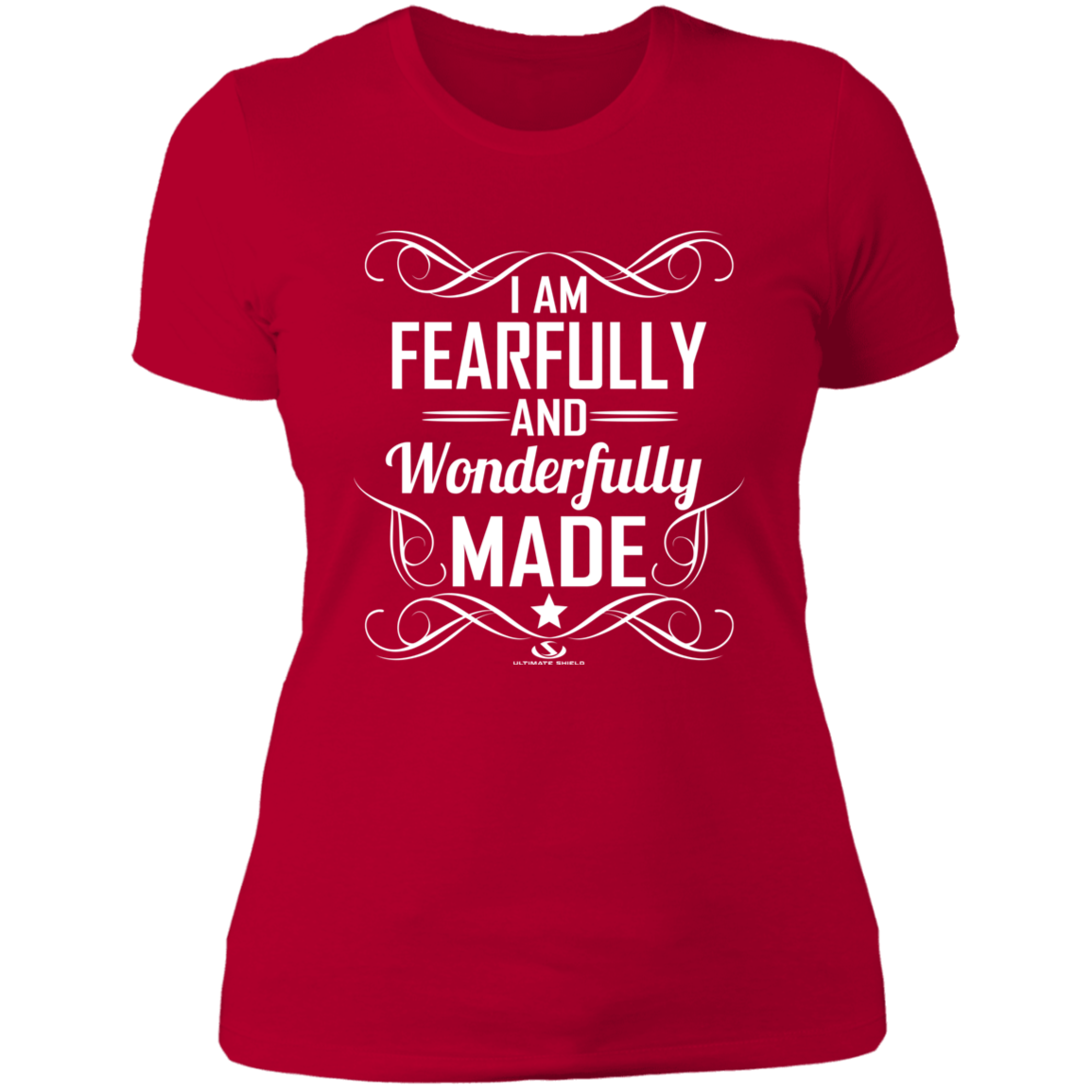 I AM FEARFULLY AND WONDERFULLY MADE Ladies' Boyfriend T-Shirt