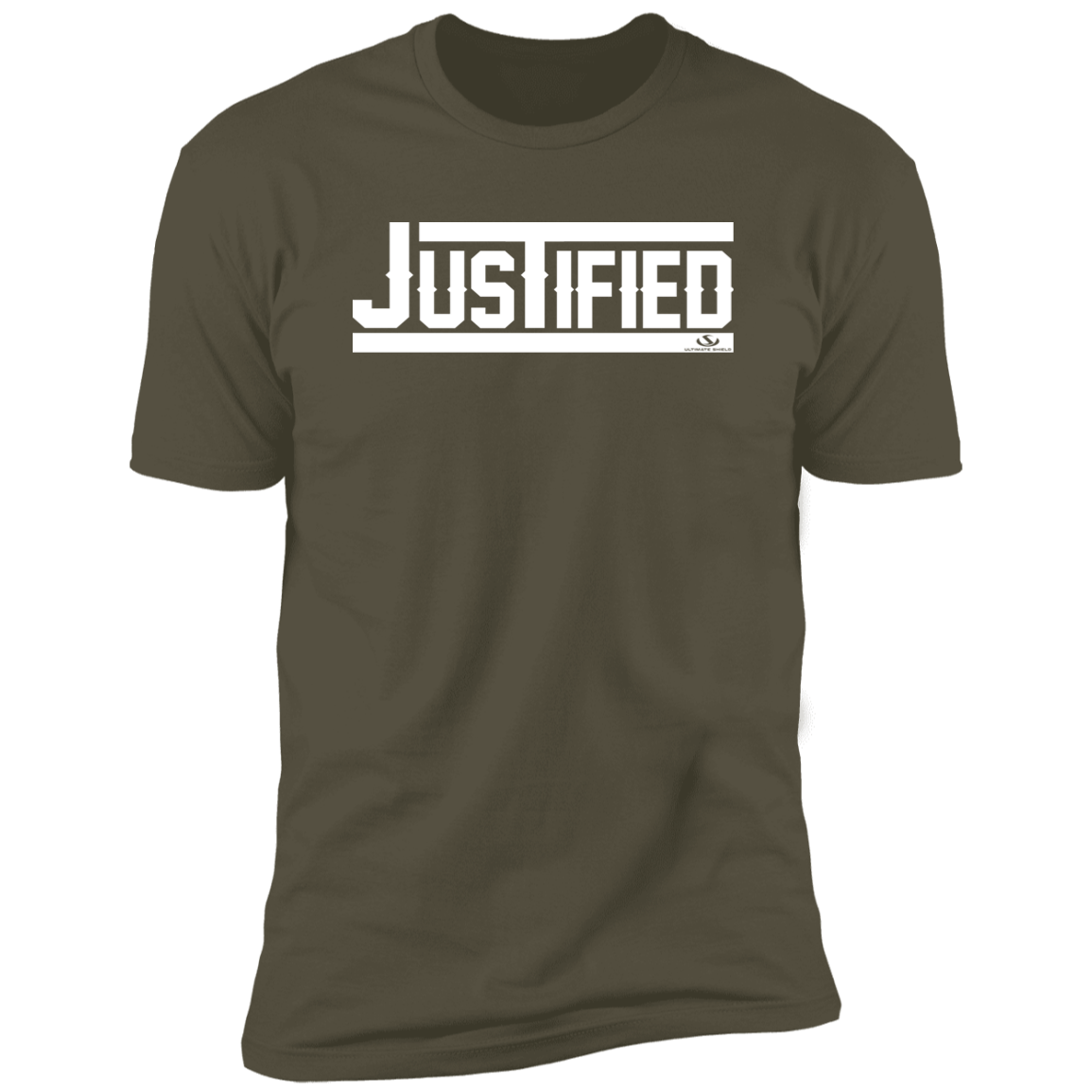 JUSTIFIED  Premium Short Sleeve T-Shirt