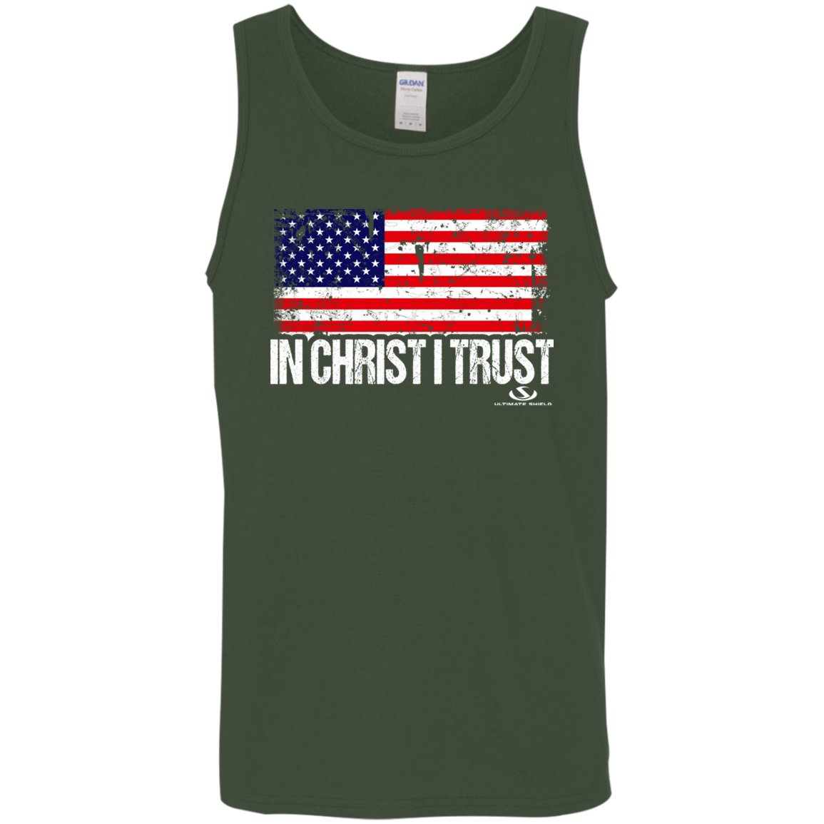 IN CHRIST I TRUST  Cotton Tank Top 5.3 oz.