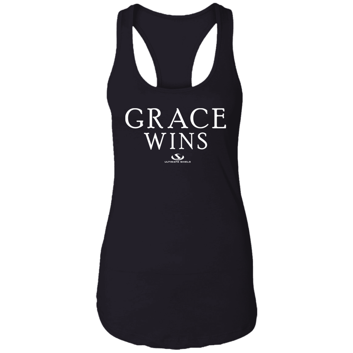 GRACE WINS  Ladies Ideal Racerback Tank