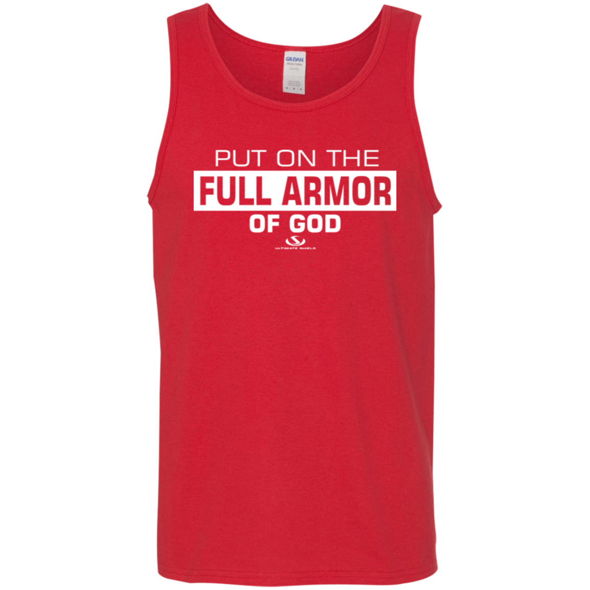 PUT ON THE FULL ARMOR OF GOD  Cotton Tank Top 5.3 oz.