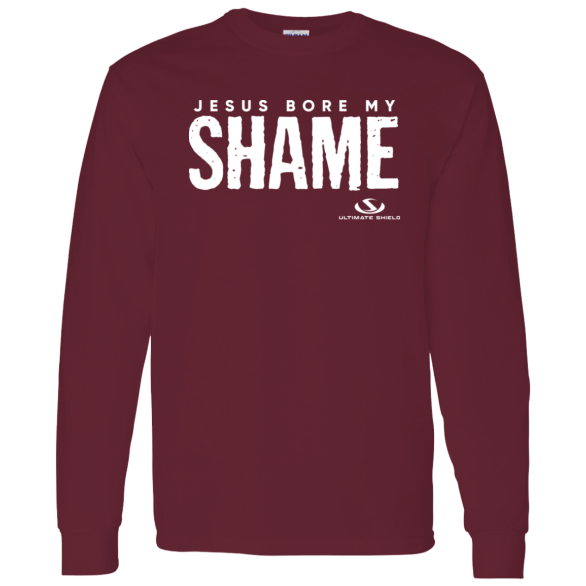 JESUS BORE MY SHAME LS T-Shirt 5.3 oz.