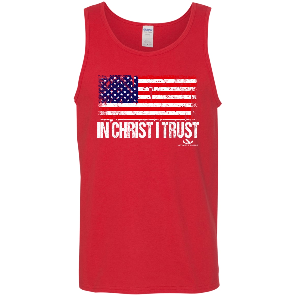 IN CHRIST I TRUST  Cotton Tank Top 5.3 oz.