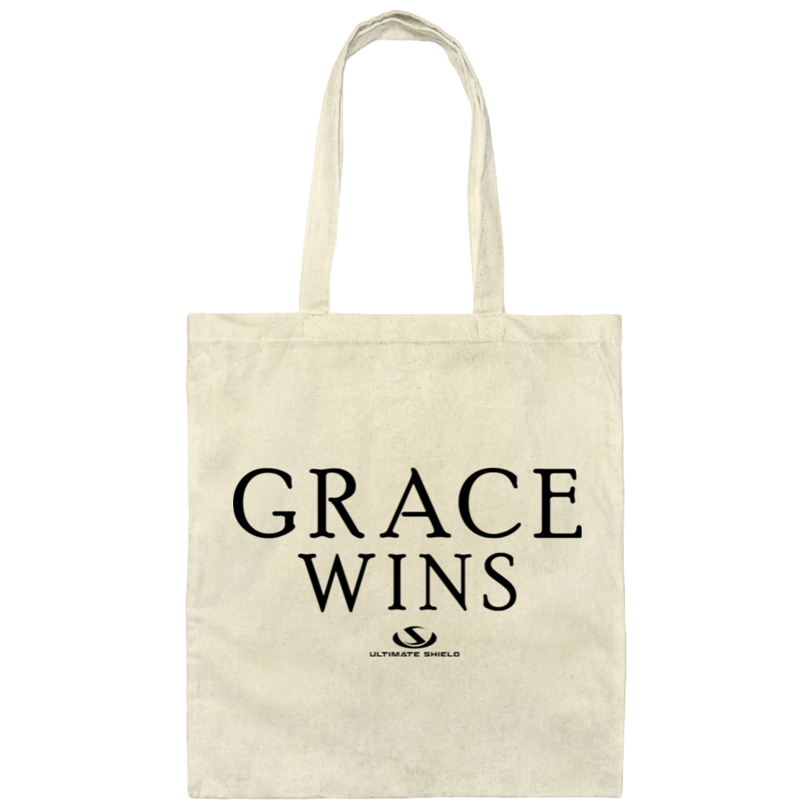 GRACE WINS Canvas Tote Bag